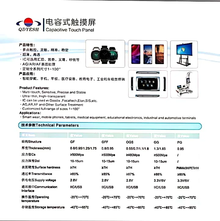 AG/Ar/Af Treatment Round Cover Lens Toughened Glass for Mobile Phones